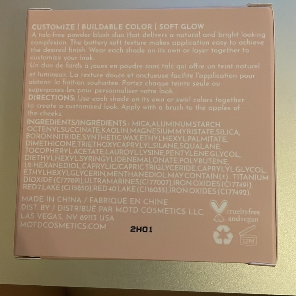 MOTD Blush Duo Modern Mauve - Picture 2 of 3